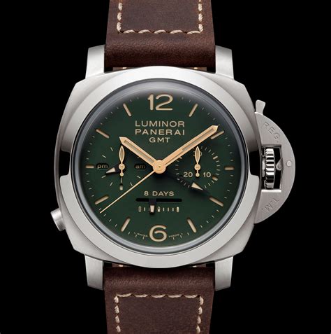 panerai green dial for sale|Mehr.